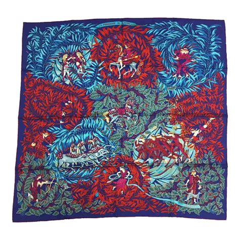 la promenade de platon hermes|HERMES Silk La Promenade De Platon Scarf 90 Black Vert.